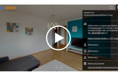 Virtueller 360° Rundgang für Ferienwohnung Barbara in Rust