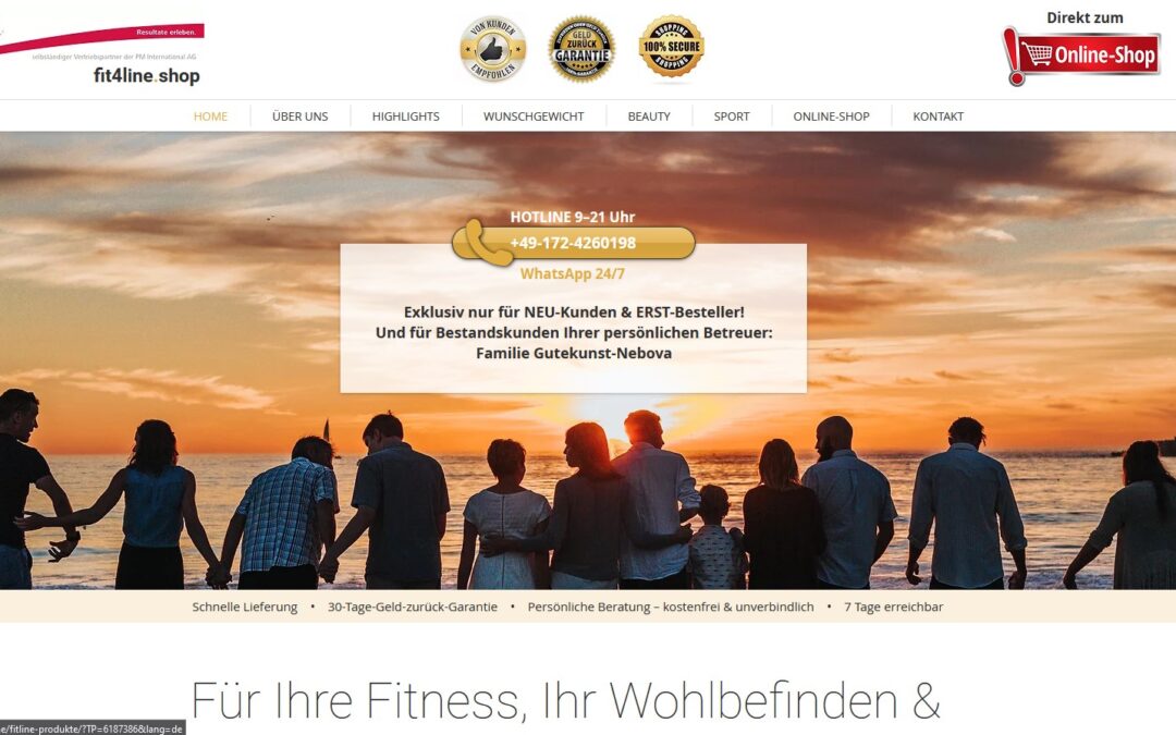 FitLine Partner Shop